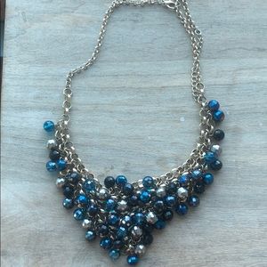 Sparkling Elegant Blue necklace